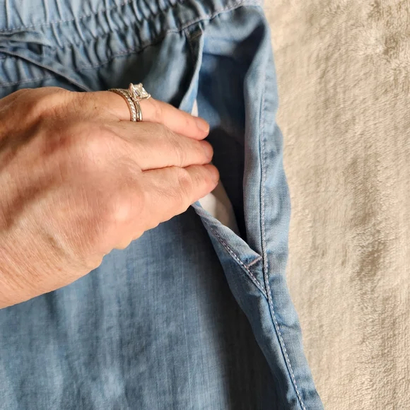 Tommy Bahama Blue Women's Beach Lunch Lounge Toney Tie Shorts S - Picture 3 of 10